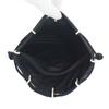 Inden Drawstring 230 Drawstring Pure Silk Black Background X Black Gourd Pattern [Indenya] Bag, Pieces, Bag, Gusset, String, Deerskin, Lacquer,