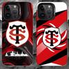 Чехол для телефона S-Stade-Toulousain для iPhone 17 16 15 14 13 12 11 Pro Max Plus Серебристый Матовый Черный Чехол
