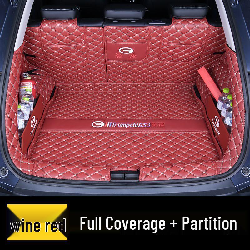 Compatible Trunk Mat for 25 GAC Trumpchi GS3 Shadow Speed Models