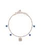 Steel Bracelet With Blue PP Stones LPS05ARR83 For Women