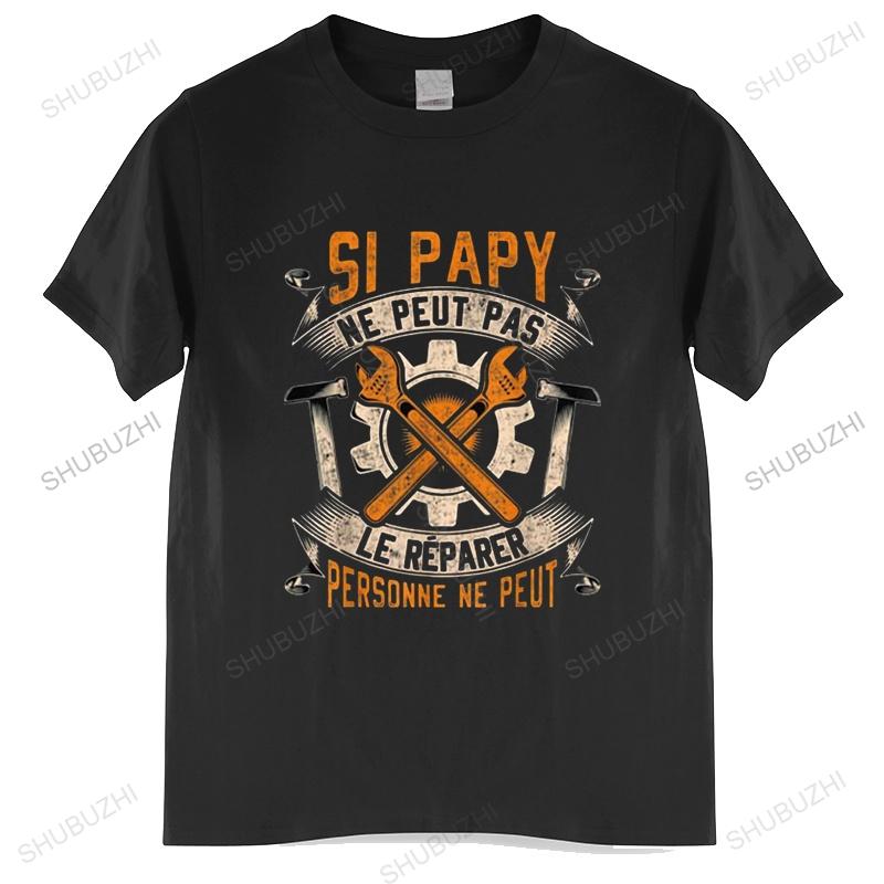 If Grandpa Cant Repair It No One Can T Shirt Best Gift For Grandpa Cotton Soft Lovely Tee Tops