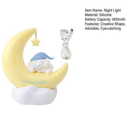 Милые аниме фигурки, светодиодный ночник, регулируемая яркость, без мерцания, светящиеся мультяшные фигурки, коллекционная игрушка