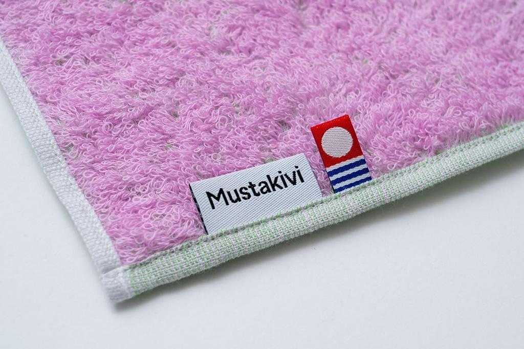 Mustakivi Iroha Face x by Fujio Imabari Bathroom Gift Towel, 34.5 81.5 cm, Ishimoto, 100% Cotton, Towel, Towel,