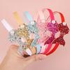1/3/6pcs Cute Sparkly Mermaid Headbands Girls Glitter Shell Hairbands Party Decoration Hairhoops Kids Children Hair Accessories