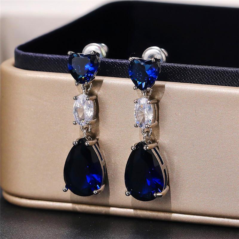 BELLA BOX Простые элегантные серьги-капли для женщин, свадебные аксессуары для любви, эстетические женские висячие серьги, необычный подарок, модные украшения