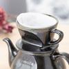 [Эксклюзив .co.jp] Кофейная воронка Kalita Hasami Ware с отличным удержанием тепла, черная, сделано в Японии, HASAMI SG101. Идеально для 1-2 человек, этот д