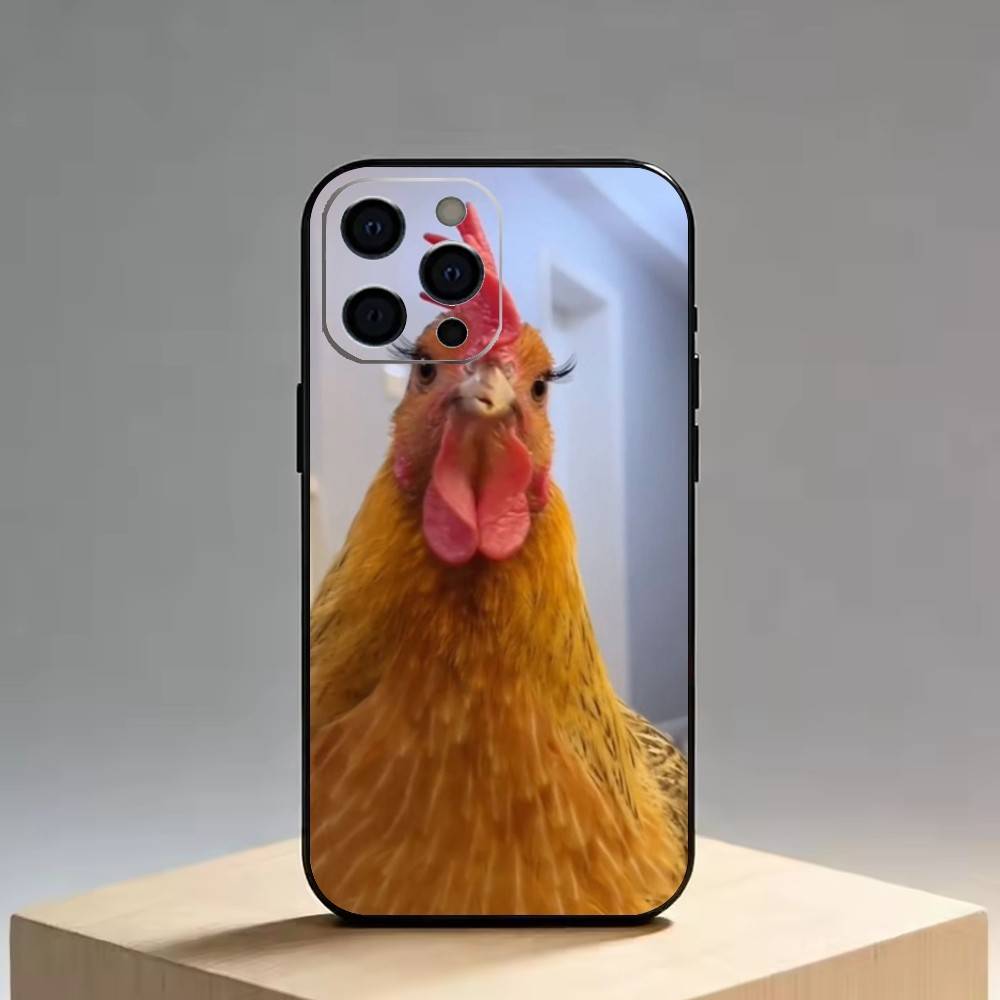 Chicken222 Phone Case Silicone Soft For IPhone 17 16 15 14 13 12 11 X XR Plus Pro Max Plus