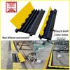 Indoor/Outdoor Cable Protection Rubber Trunking Speed Bump