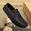 Fashion Comfort Loafers Man Shoes Soft Sole Genuine Leather Luxury Brand Drive Comfy Slip-on Classic Footwear Boat Shoes for Men Spring