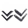 Furniture Legs Protector Iron Metal Sofa Triangle 4pcs