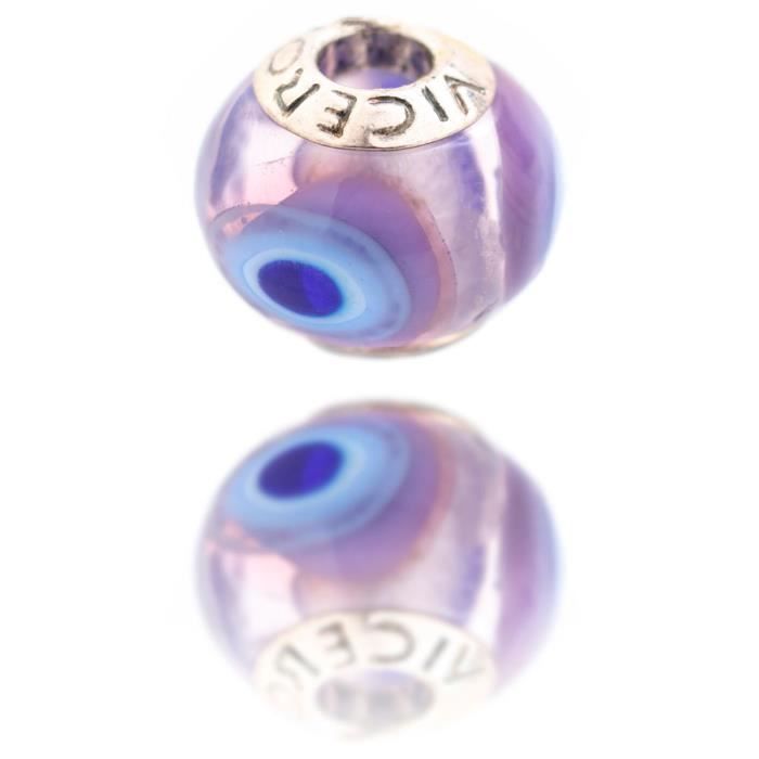 Breloque - Viceroy - Vmb0051-27 - Argenté - Bleu - Taille unique