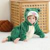 Baby Rompers Kigurumi Animal Leopard,Husky,Giraffe Cosplay Hooded Warm Pajamas for Toddler Boys Girls Clothes Newborn Sleepwear Pyjama Clothing