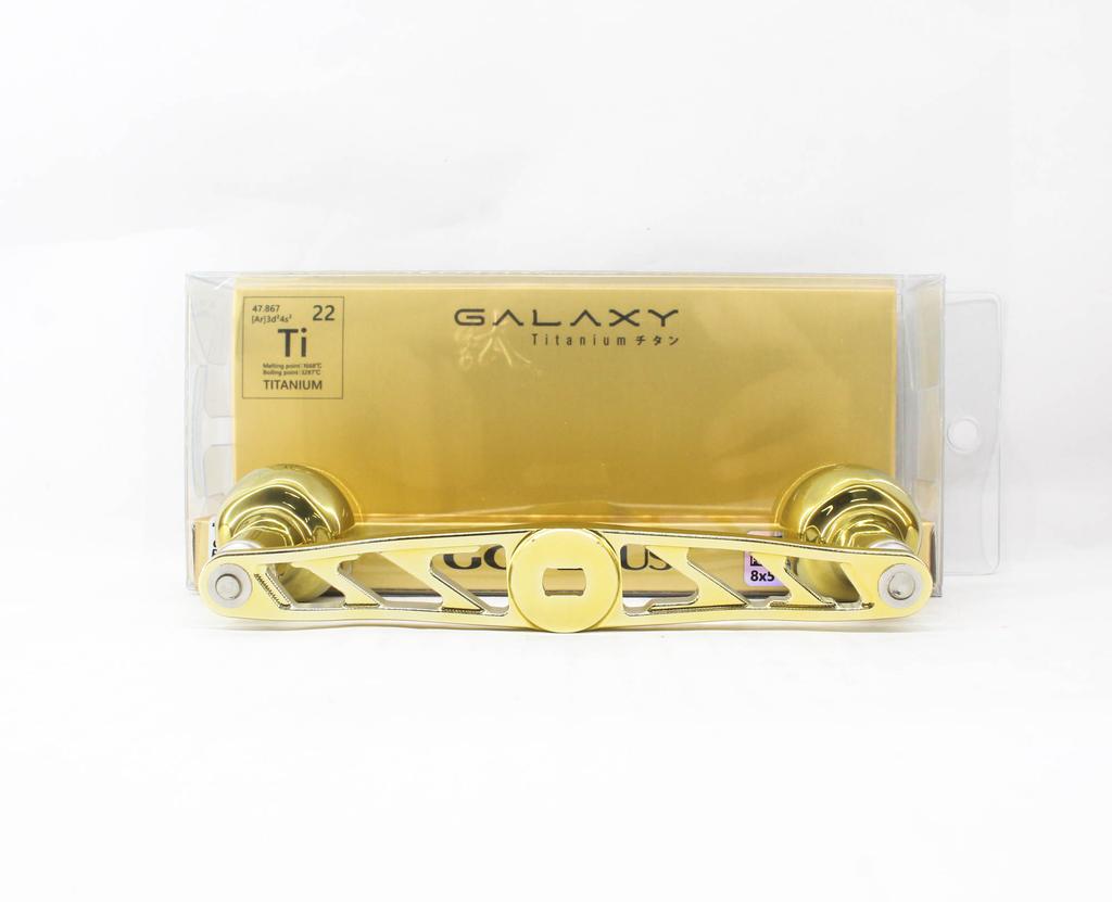 Gomexus BD120HTA30CQGD Ручка алюминиевая золотая 120 мм 8x5 мм Shimano (8471)