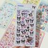 1/8 шт. 3D наклейки Sanrio Sanrio Kuromi Pochacco My Melody Cinnamoroll Hangyodon Чехол Сумка Украшение Подарки на День Рождения