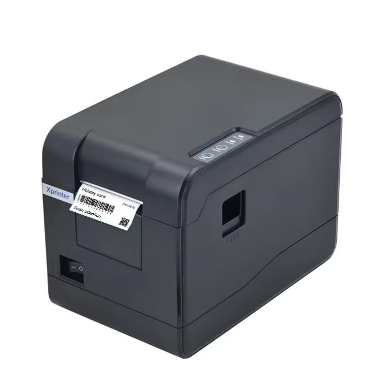 USB-термопринтер штрих-кодов Xprinter XP-233B для самоклеящихся этикеток, ширина 20-58 мм