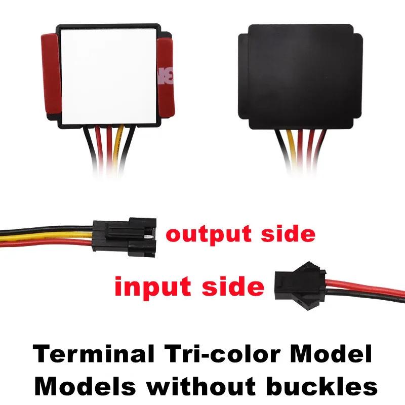 DC 12V 24V Зеркало Сенсорный Выключатель Датчик Зеркало Для Ванной Комнаты Зеркало Для Макияжа Светодиодный Монохромный Трехцветный Безэлектродный Регулировка Яркости