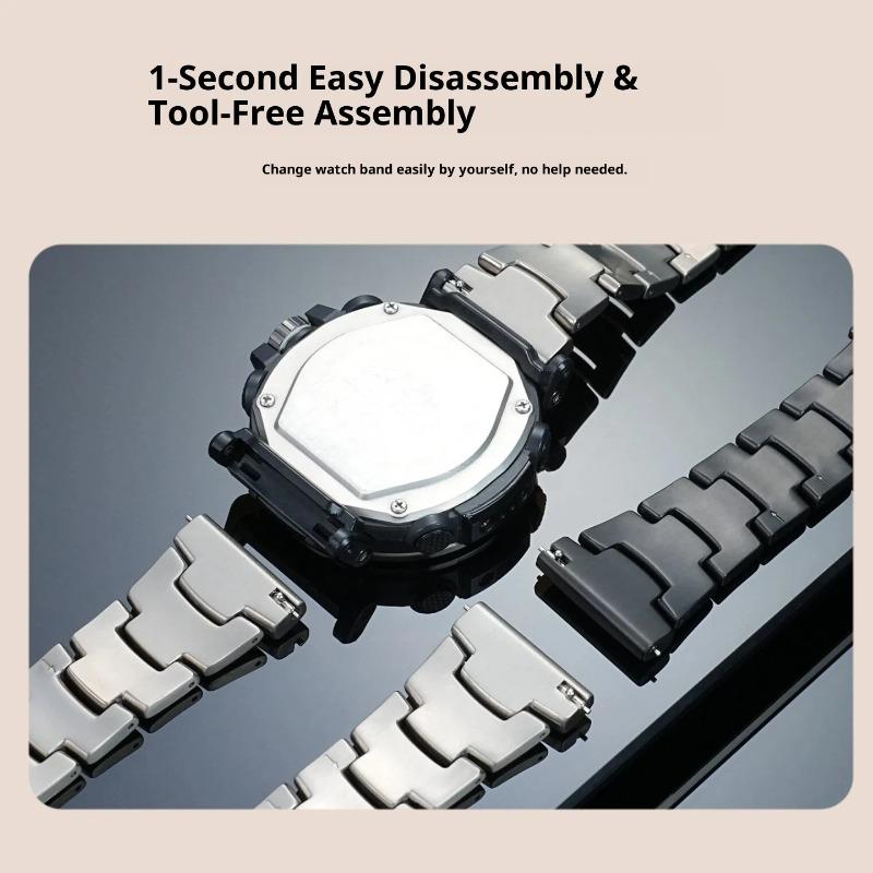 Для Casio Prorek prw-6600 prg-650 Титановый металлический ремешок для часов PRW-30/50/60/70YT prw-6900/6800 Браслет Цепочка для часов из титанового сплава