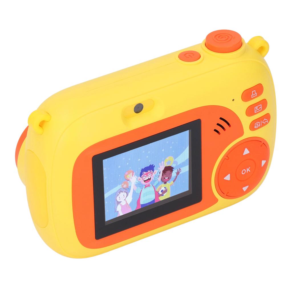 Thermal Printing Instant Camera Selfie Camcorder Toy 2.4in HD Screen for Kids Birthday Christmas