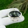 Wedding Gift For Her 925 Sterling Silver Natural Kambaba Jasper Gemstone Pendant