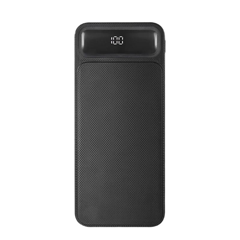 Держатель для батарей 18650 на 4/6/8/10 слотов, не требует сварки, порт для быстрой зарядки для DIY мобильного PowerBank, пластиковый корпус