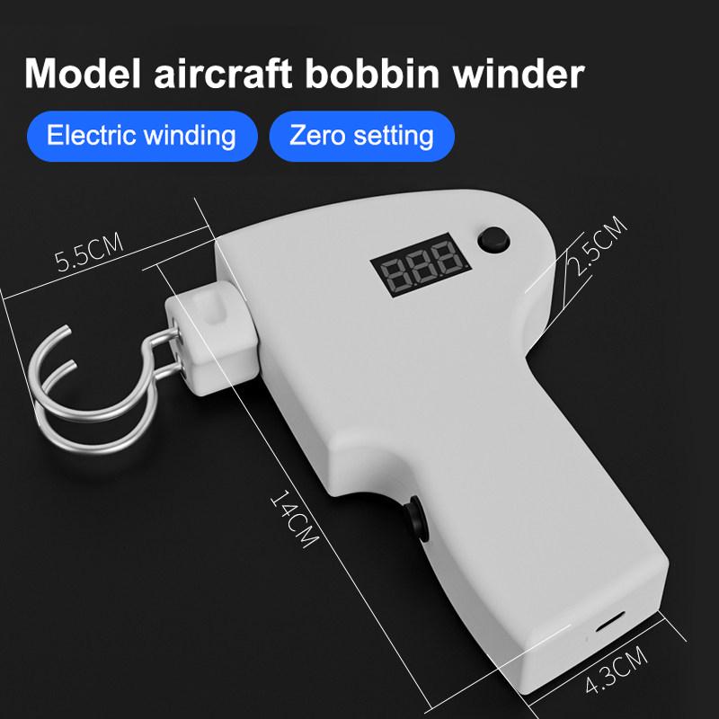 Electric Rubber Band Winder High Efficiency Compact Device for Student Science Experiment Aircraft Model Making
