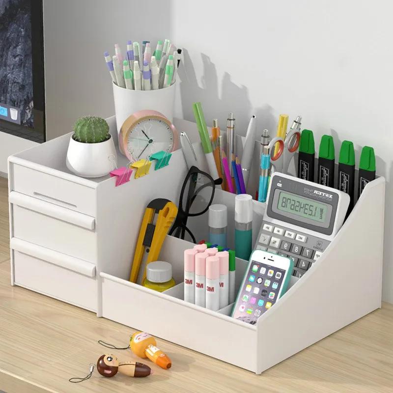 Cosmetic Box Desktop Cosmetic Storage Box Drawer Type Plastic Jewelry Storage Organizing Box Storage Rack