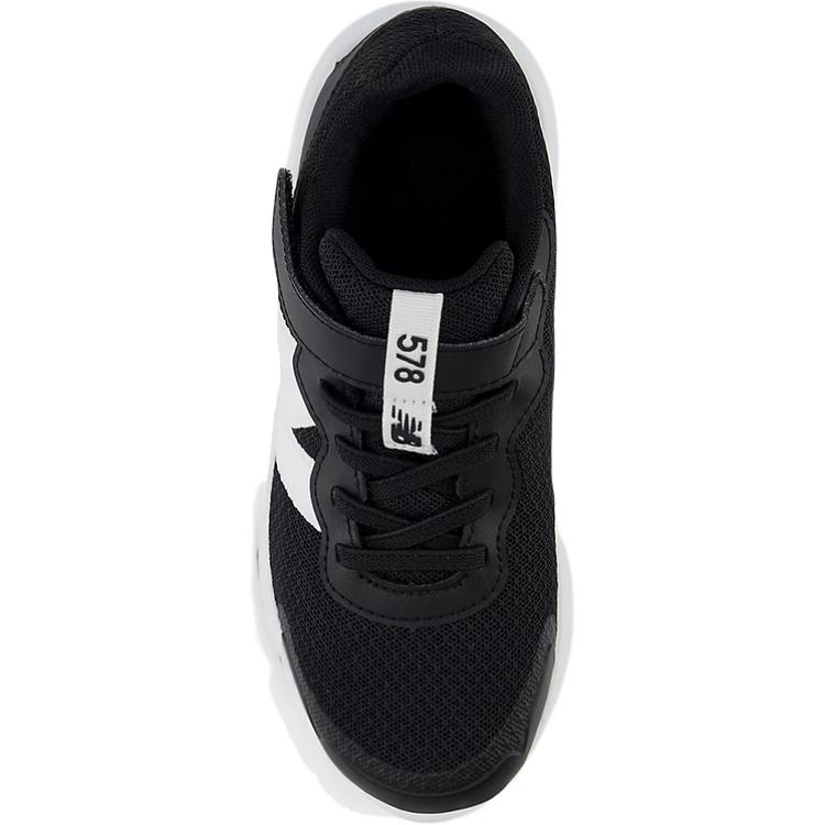 New Balance NB 574 Амортизация, Износостойкие Низкие Детские Повседневные Кроссовки Черные Для Детей Возрастом 3-7 Лет PT578BK