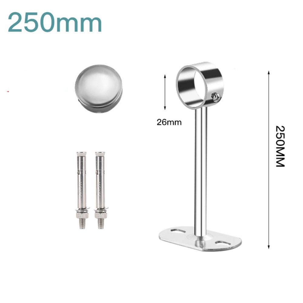 Держатель для одежды Конец стержня Опоры Штанга для одежды Фланец для вешалки Держатель для одежды Штанга для одежды