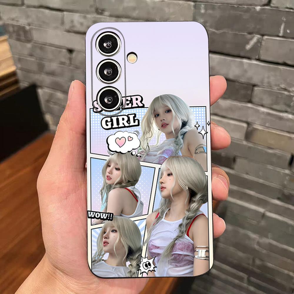 Чехол для телефона Singer S-Song Y-Yuqi для Samsung S26 S25 Edge S24 S23 S22 S21 S20 Ultra Plus Fe Galaxy Силиконовый чехол