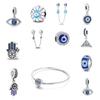 Copper The Eye Of Greece The Eye Of The Devil Pendant Charm Bead Fit Original Pendant Bracelet Diy Women Jewelry