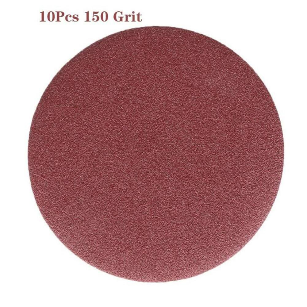 Sandpaper 5inch/125mm 40-2000Grit Round Shape Disk Sand Sheets Polishing