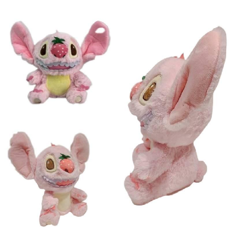 Strawberry Stitch Plush Toy With Soft And Comfortable Pp Cotton Filling