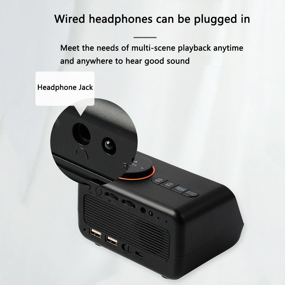 Adjustable Volume FM Radio LED Alarm Clock USB Charging Hygrometer Small Digital Clock Voice Control Thermometer