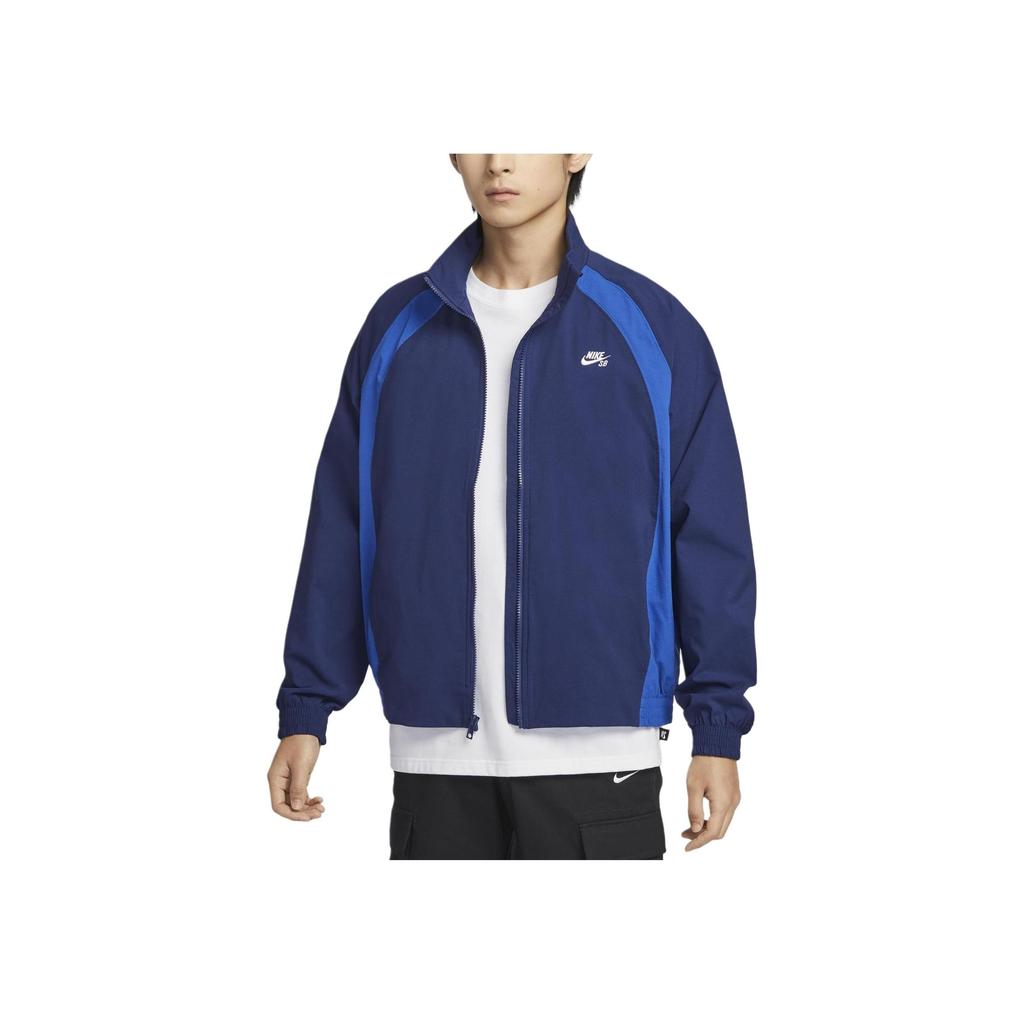 Nike Men's SB Full-Zip Woven Jacket Blue Void HJ2911-492