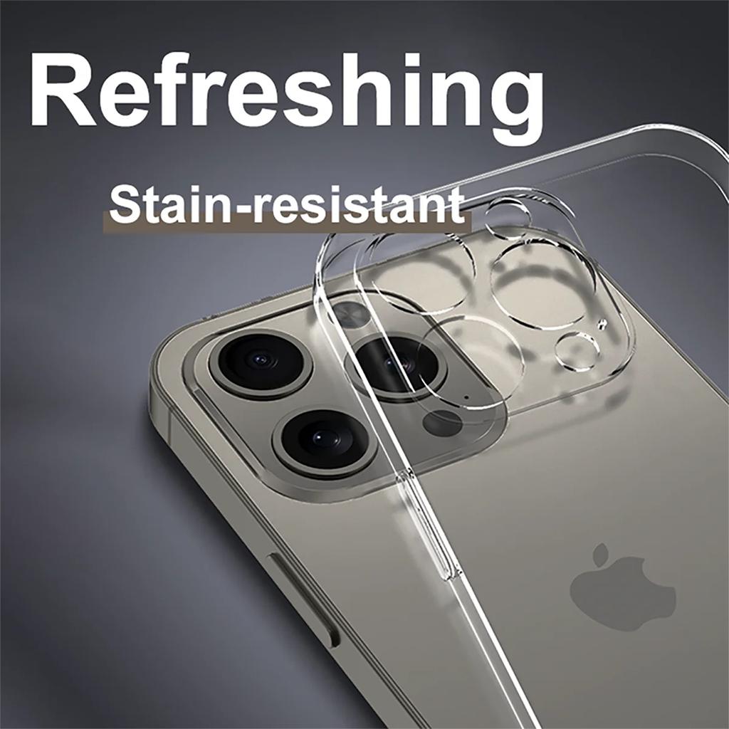 Кристально чистый чехол для iPhone 14, 12, 13, 15, 11 Pro X XS Max 8, 7 plus, ультратонкий защитный силиконовый прозрачный мягкий чехол