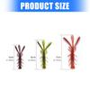 20PCS Soft Fishing Crawfish Lure Lobsters Baits Floating Shrimp Lobsters Baits Crayfishs Lure Swimbait Enduring