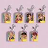 Брелок K-pop BTS, Брелок в стиле градиентной фотокарточки, Подвеска на сумку в стиле фото на удостоверение K-pop айдола, Подвеска на сумку с фото участника для фанатов ARMY