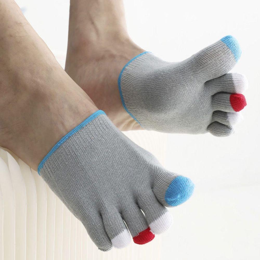 Anti-abrasion Summer Toe Cover Men Men Socks Five-Finger Socks Split Toe Socks Half Foot Socks