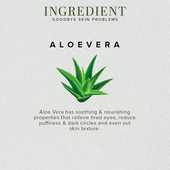 KHADI NATURAL Гель Herbal Aloe Vera с дозатором | Гель Herbal Aloe Vera | Нелипкий гель Aloe Vera | Подходит для всех типов кожи | 500 мл