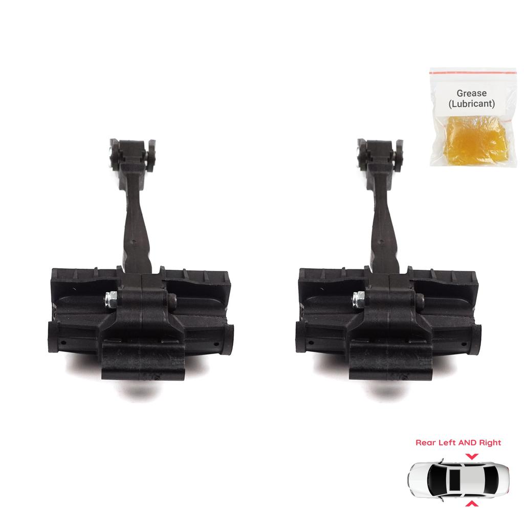BDP1342-1 2 Pieces Rear Door Hinge Brake Stop Check Strap Limiter for VW Golf MK7 5G 2012-2020 4/5 Door Alltrack Sportsvan Variant e-Golf 5G4839249A
