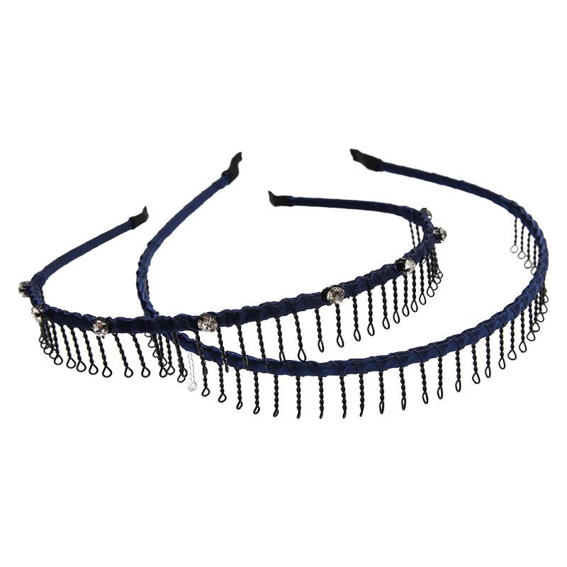 Корейская длиннозубая нескользящая повязка на голову с гребнем головной убор простая повязка на голову с зубцами заколка для волос макияж умывание лица повязка на голову