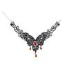 Pendant Lace Flower Necklace Tassel Halloween Clavicle Choker Cool Halloween Necklace  Party