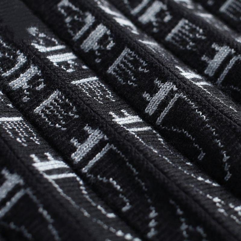 Женская этническая юбка миди из высококачественного утолщенного трикотажа, зимняя, с высокой талией, А-силуэта, облегающая, расклешенная