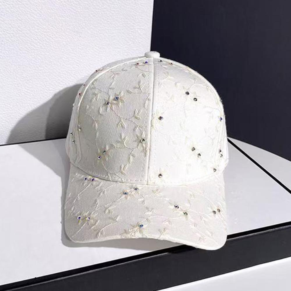 Elegant Ladies Sun Hat Little Flower Golf Cap Trendy Baseball Cap Sisters Gifts