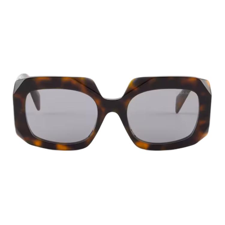 Prada Geometric Design Irregular Shape Sunglasses Women sunglasses Tortoiseshell SPRB23_E20D_FE50Q_C_054
