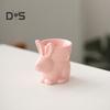 Ceramic Rabbit Egg Cup Bunny Egg Holder Breakfast Table Decor Egg Stand for Soft Boiled Egg Kitchen Utensils Easter Decoration