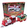 Christmas Realistic Electric Train Set,Easy To -emble & Safe For Kids Gift & Party Home Xmas Tree Decoration