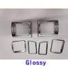 Car Garnish Cover Frame Lamp Trim ABS Front Air Condition Outlet Vent Hoods Part For Subaru XV 2012 2013 2014 2015 2016 2017