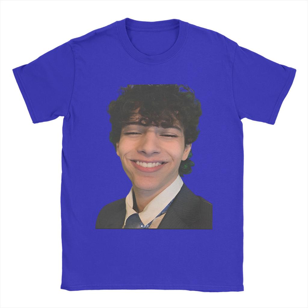 Мужская футболка Hamzah SlushyNoobz Fan Из чистого хлопка Винтажная футболка С круглым вырезом Короткий рукав Одежда Новое поступление