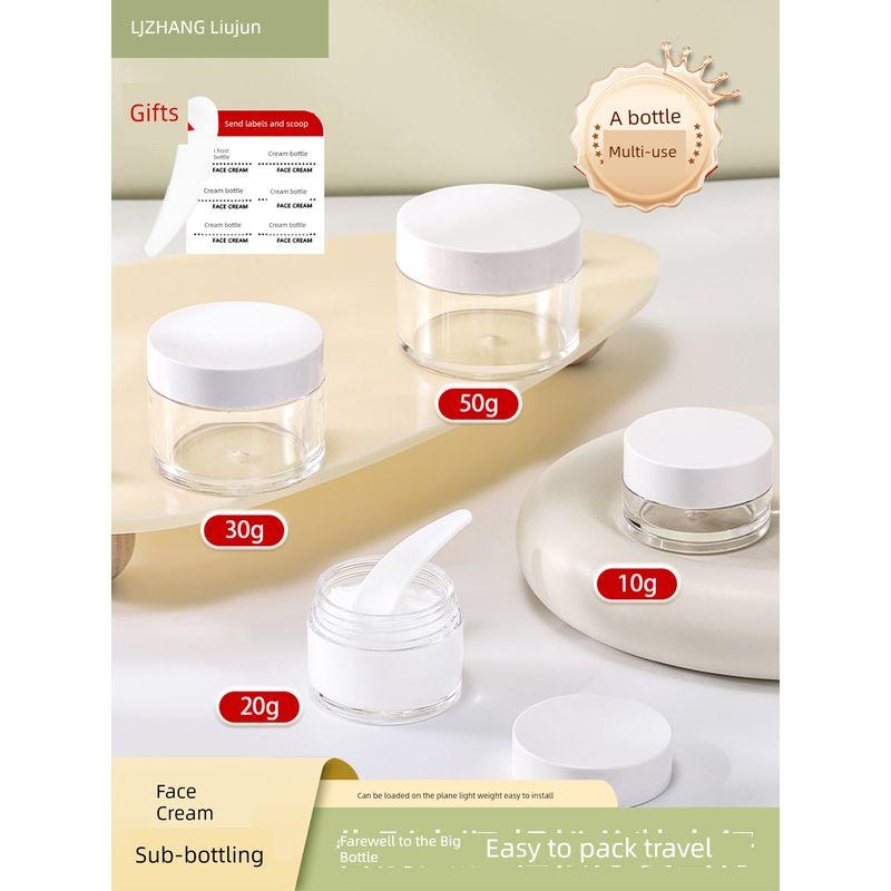 Drop-Resistant Facial Cream Travel Bottle High-End Cosmetics Sample Empty Bottle Travel Sub-Bottle Cream Tall Bottle Portable Eye Cream Box